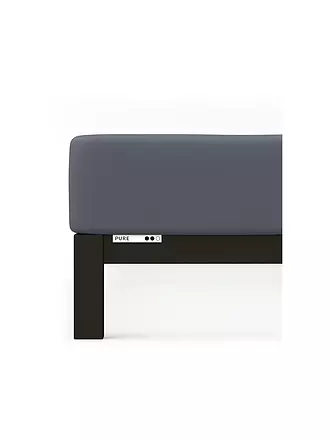 SCHLAFGUT | Jersey Spannleintuch PURE 90x200cm Grey Deep S | 